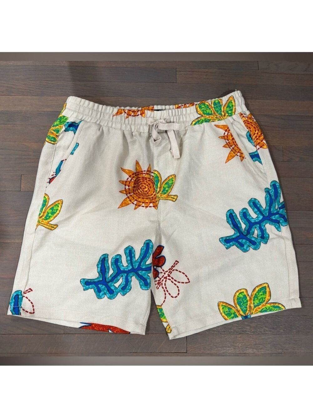 635. Malibu by Drill Clothing Co Men's Textured Shorts